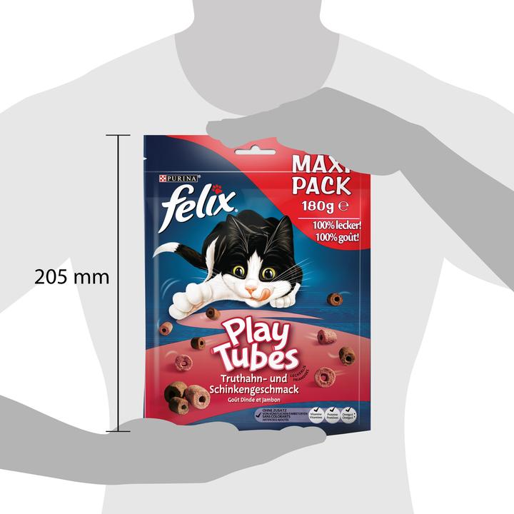 Image du produit Felix play tube Dinde et jambon (1 pcs, 180 g)