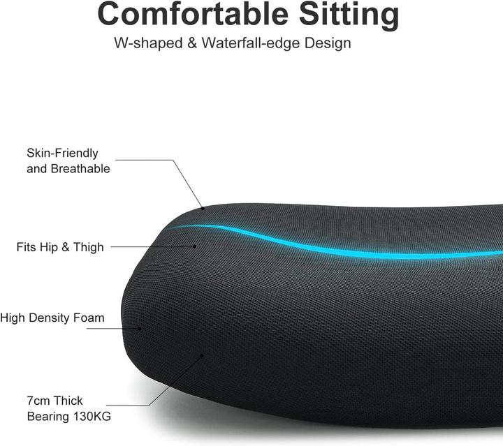 Produktbild Ticova Schreibtischstuhl mit Lendenwirbelstütze
