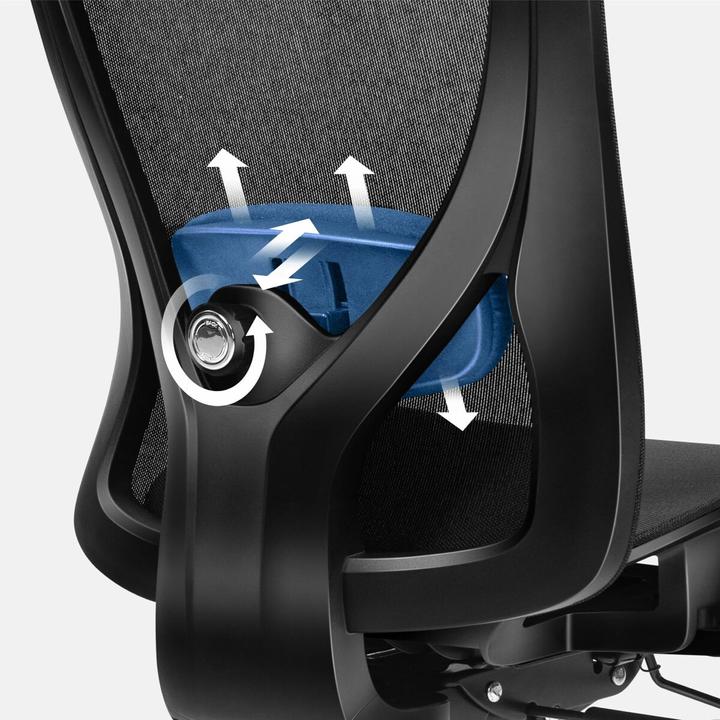 Immagine prodotto Mark Adler Fotel obrotowy Expert 5.3 Black Mesh (46 - 56 cm)