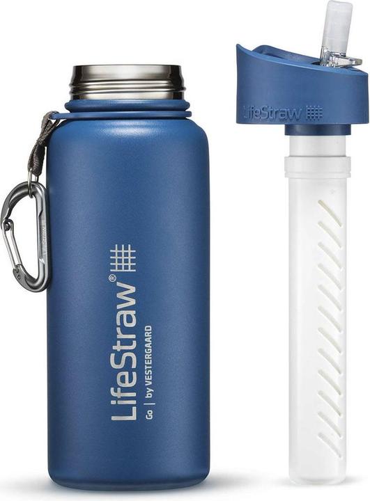 Actual product image LifeStraw Water Filter Go / 700ml Medium Blue