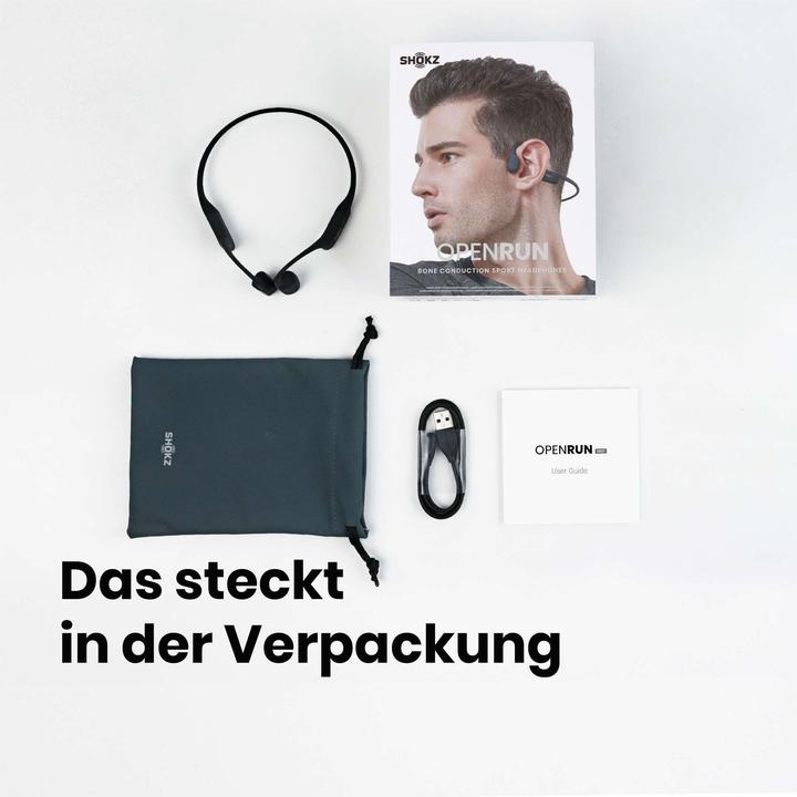 Produktbild Shokz OpenRun (Keine Geräuschunterdrückung, 8 h, Kabellos)