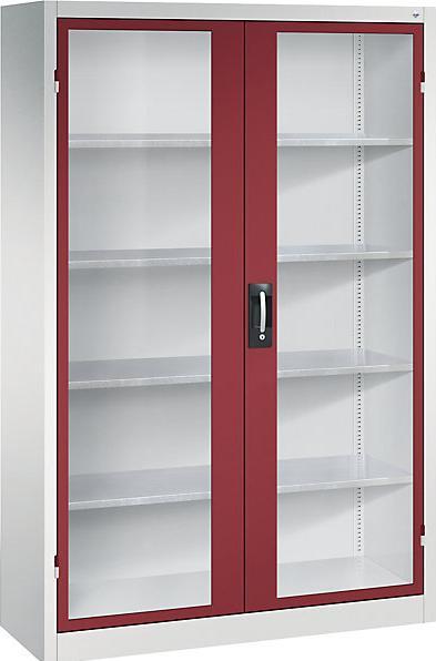 Actual product image C+P Vision panel double door cupboard (120 cm, 195 cm)
