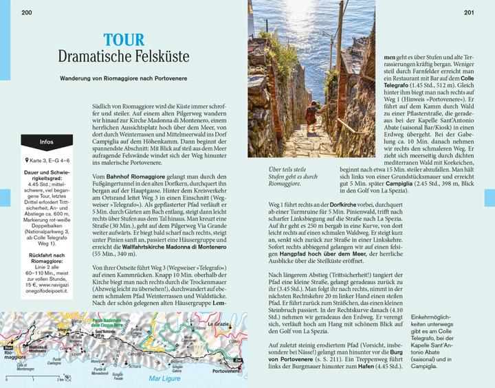 Produktbild Reise-Taschenbuch Ligurien, Italienische Riviera, Cinque Terre (Deutsch, Christoph Hennig, Georg Henke, 2023)