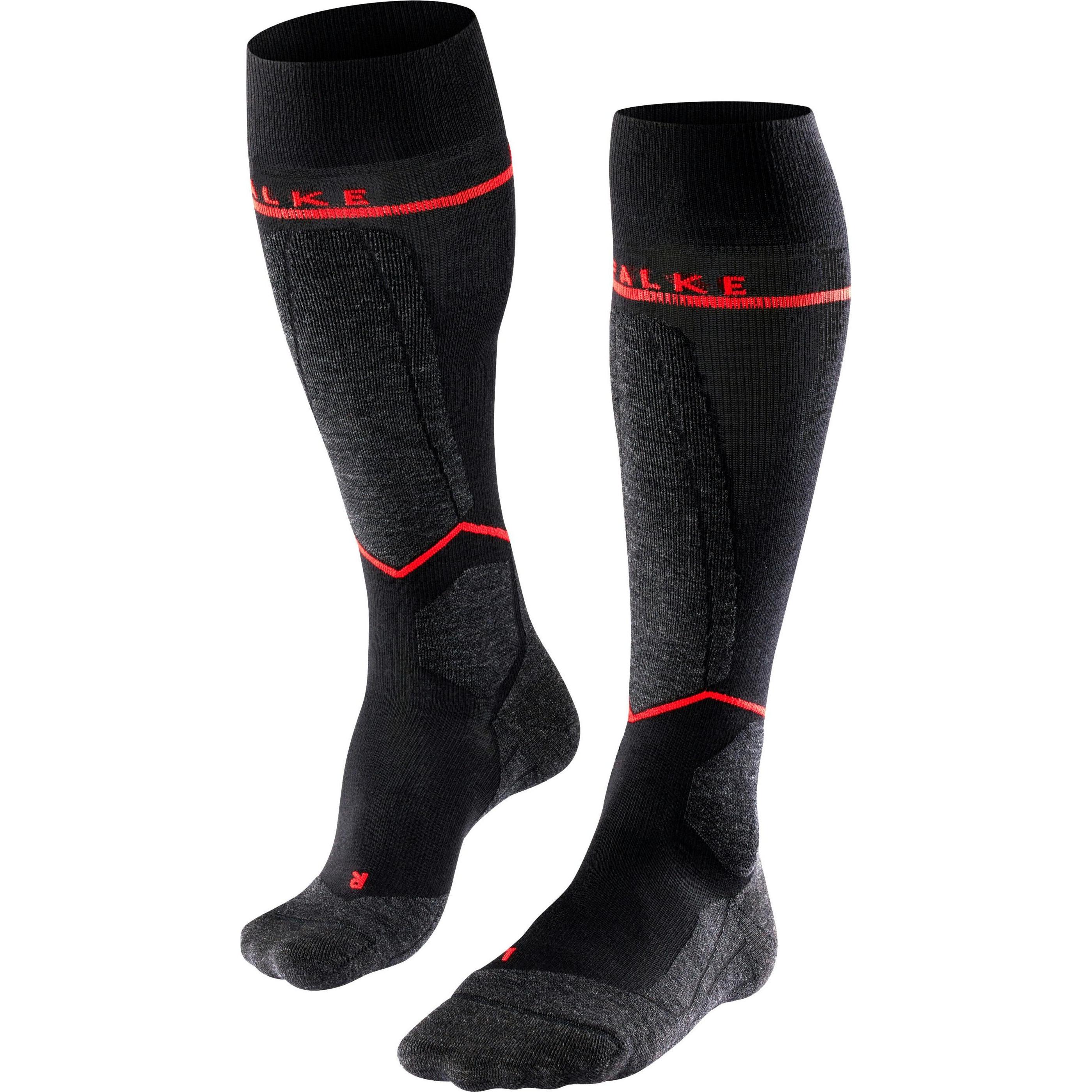Falke, Herren, Sportsocken, SK4 Energizing Light (39 - 41), Schwarz