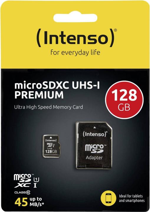 Produktbild Intenso 128GB MicroSDXC