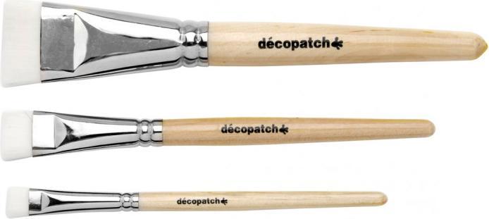 Produktbild Décopatch Pinsel Nylon 10, 17 und 30 (3 mm)