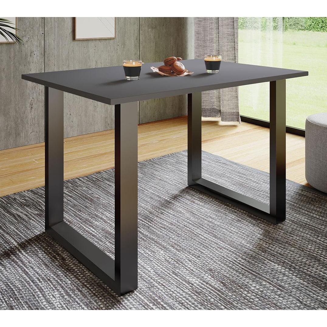 Thumbnail - Ebuy24, Esstisch, Esstisch XonaU schwarz (80 x 50 x 76 cm)