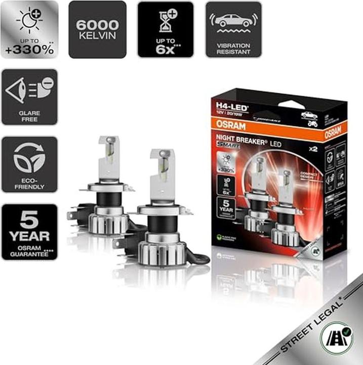 Produktbild Osram Night Breaker H4 (H4)