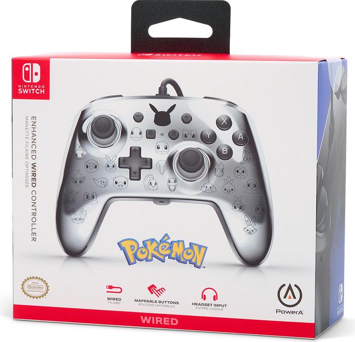 Produktbild PowerA Enhanced Wired Switch Controller 25th Pokémon (Switch)