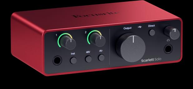 Focusrite Recording Set Scarlett Solo Studio - 4th Generation (USB)