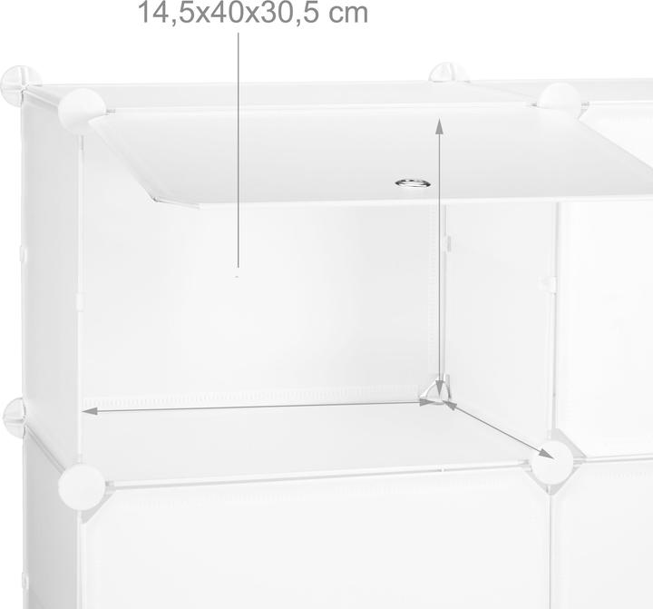 Actual product image Relaxdays Stan (85 x 31.5 x 95 cm)