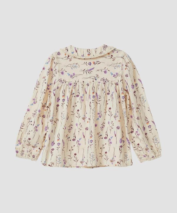 Immagine prodotto s.Oliver Bluse Strukturierte Bluse im A-Shape mit Bubikragen und Spitze (140)