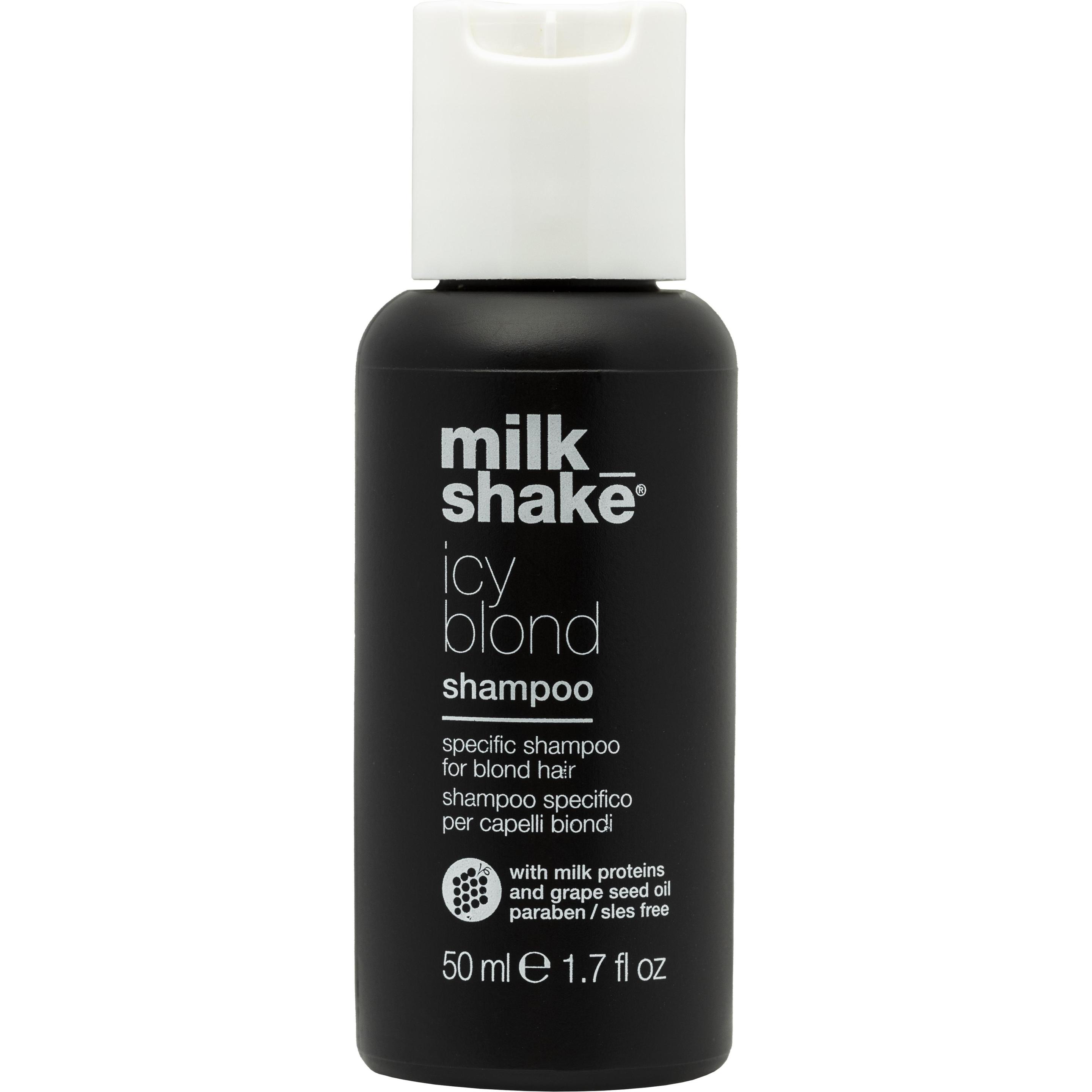 Milk_Shake, Shampoo, Icy Blond Shampoo 50 ml (Flüssiges Shampoo, 50 ml)