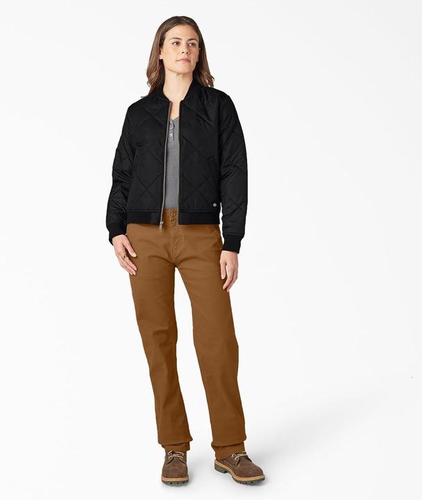 Actual product image Dickies Quilted Bomber Jacket (L)