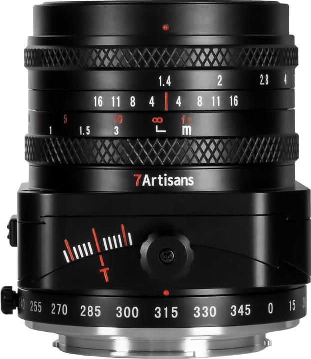 Actual product image 7artisans 50mm f/1,4 Tilt Shift für Fuji X (Fujifilm X, APS-C / DX)
