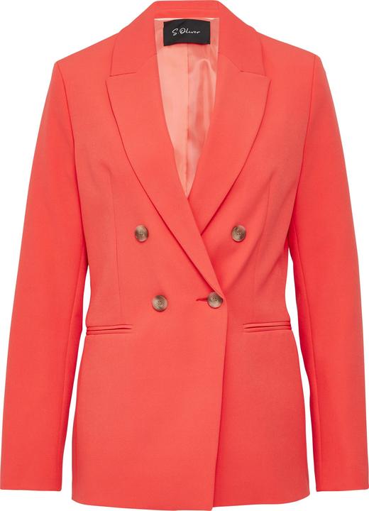 Produktbild S.Oliver Indoor-Blazer Blazer mit Reverskragen im Slim Fit (36)
