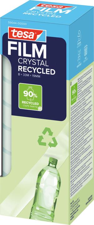 Image du produit tesa Ruban adhésif Film eco & crystal ecoLogo (19 mm)