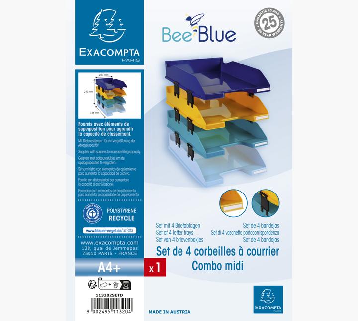 Produktbild Exacompta Briefablage Set Bee (A4+)