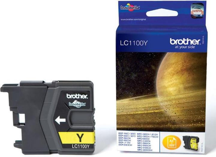 Actual product image Brother Lc-1100y (Y)