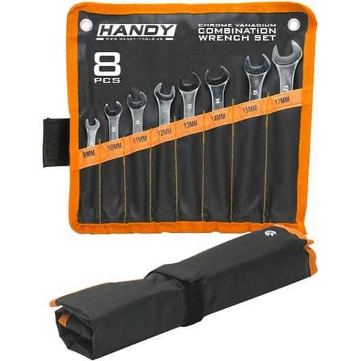 Handy Kombinált villáskulcs készlet - 10784 (8 db-os, felakasztható poliészter tárolóval, 8-17mm), Cellulare con tasti