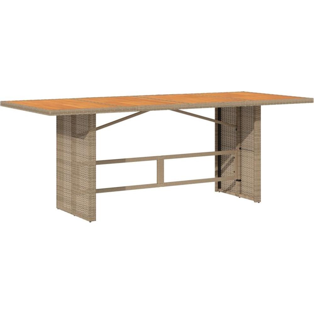 VidaXL, Gartentisch + Balkontisch, Irwinn (80 cm)