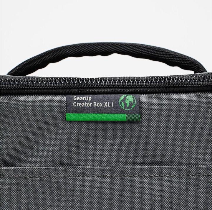 Actual product image Lowepro GearUp Creator Box XL II Green Line (Camera bag, 8 l)