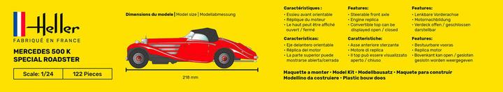 Actual product image Heller STARTER KIT 500 K Special Roadster