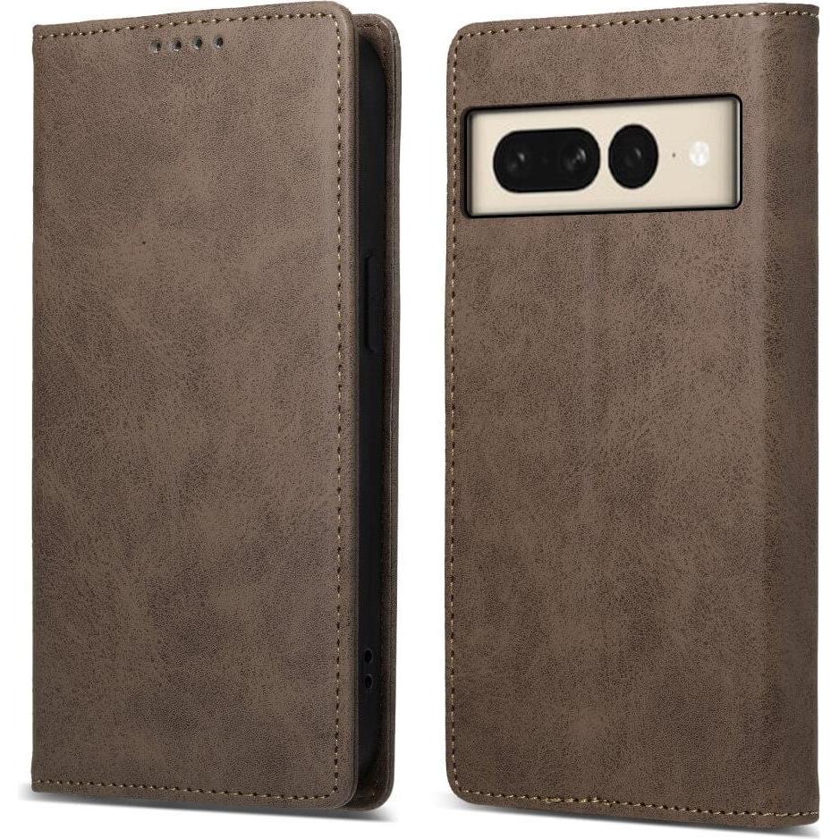 Cover-Discount Google Pixel 8 Pro - Hülle mit RFID Blocker braun (Google Pixel 8 Pro), Smartphone Hülle, Braun