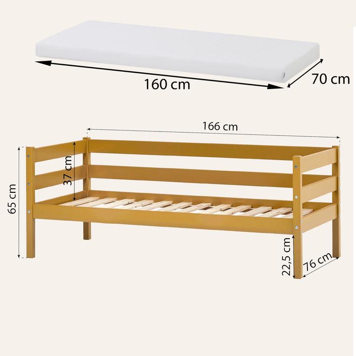 Produktbild Hoppekids Juniorbett (70 x 160 cm)