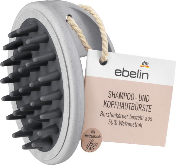 Actual product image dm ebelin Shampoo and scalp brush