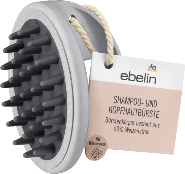 Actual product image dm ebelin Shampoo and scalp brush