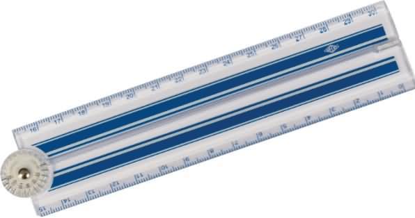Produktbild Wedo Klapp-Lineal (30 cm, Kunststoff)