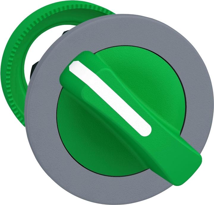 Actual product image Schneider Electric Selector switch, front, plastic, 2- ZB5FD203C0
