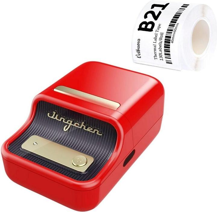 Produktbild Niimbot B21S Portable Label Printer Red (203 dpi)