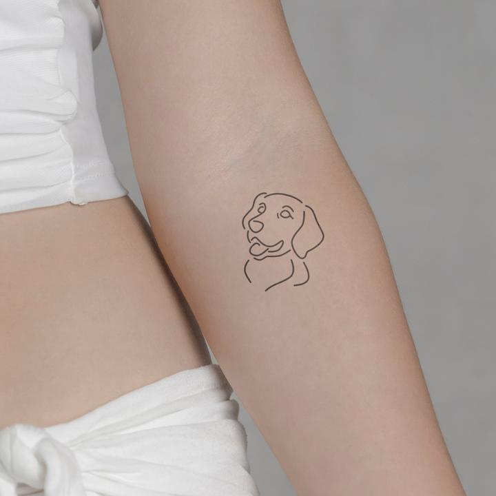 Immagine prodotto minink Tatuaggio temporaneo - Cane: Labrador