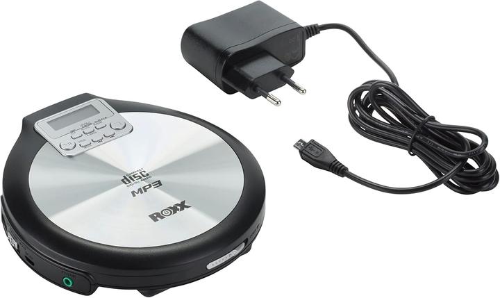 Immagine prodotto Roxx Tragbarer CD-Player mit MP3 und Antishock