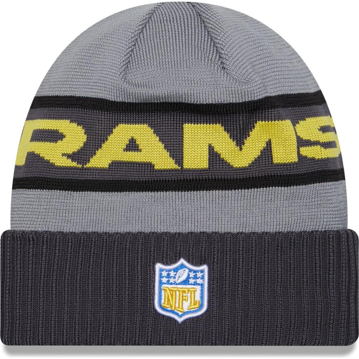 Thumbnail - New Era, Herren, Mütze, NFL Sideline Tech Knit Los Angeles Rams, Grau