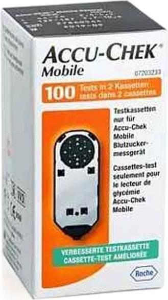 Produktbild Accu-Chek Mobile Testkassette (100) (Teststreifen)