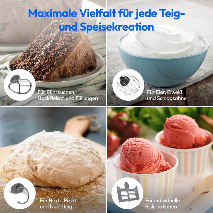 Produktbild Medion LIFE® 4-in-1 Digitale Küchenmaschine MD18440 (1200 W)