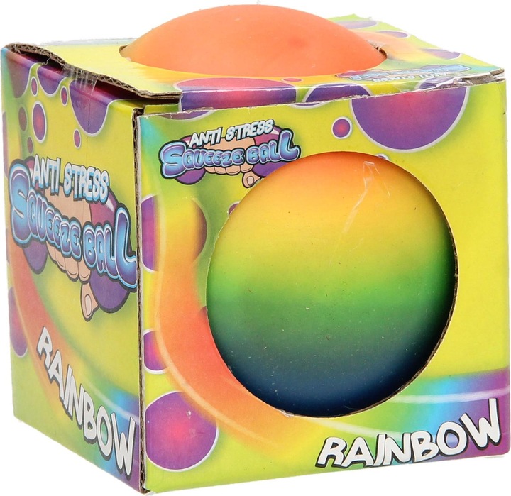 Actual product image NoName Squeeze ball rainbow