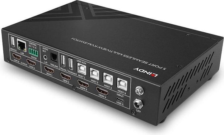 Actual product image Lindy 5 Port Seamless Multiview