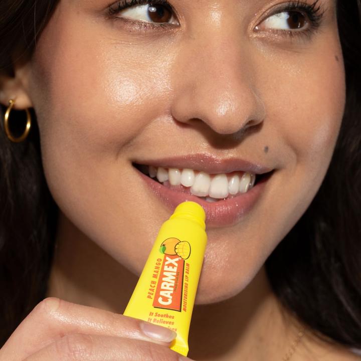 Actual product image Carmex Peach Mango Tube (Lip balm)