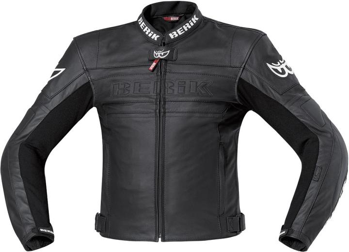 Berik LJ-9667A-BK Lederjacke schwarz 52 (Herren, 52)