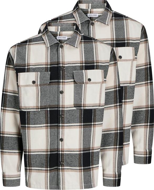 Immagine prodotto Jack & Jones 2er Pack Charge Hemdjacke / Overshirt (S)