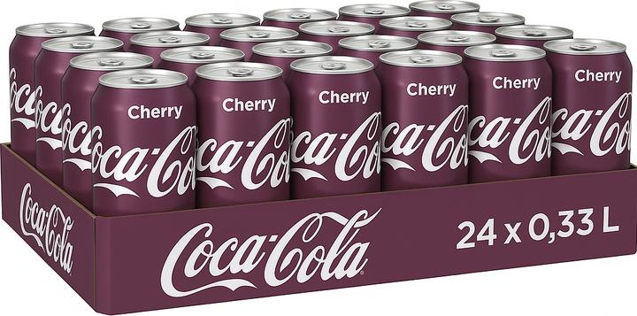 Image du produit Coca Cola Cherry (24 x 33 cl)