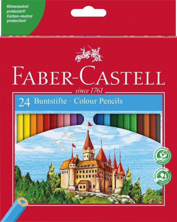 Actual product image Faber-Castell Coloured pencils Coloured (5 pieces) (Multicoloured, 5 x)