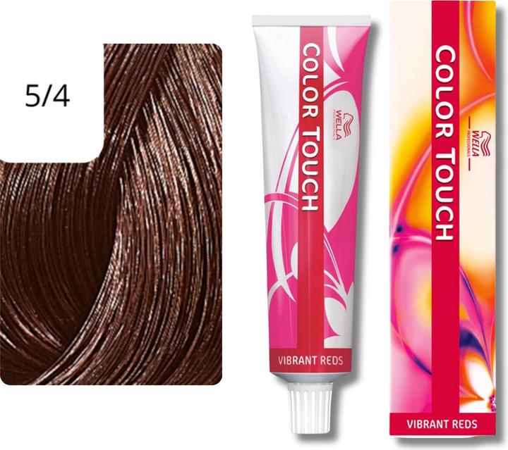 Produktbild Wella Color Touch (5/4 hellbraun rot)