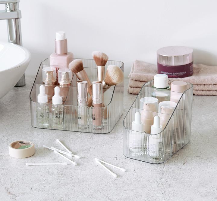 Actual product image Zeller Present Utensilien-Organizer mit 3 Fächern Kunststoff 8.9x14.9x12 cm