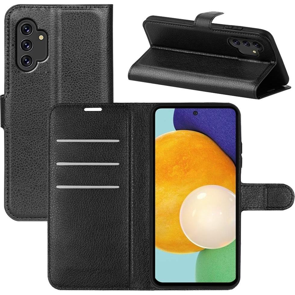 Screenguard Leather Guard (Samsung Galaxy A13), Smartphone Hülle, Schwarz