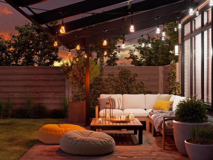 Produktbild Nanoleaf Essentials Matter Smart Outdoor-Lichterketten-Erweiterungspackung (15 m)